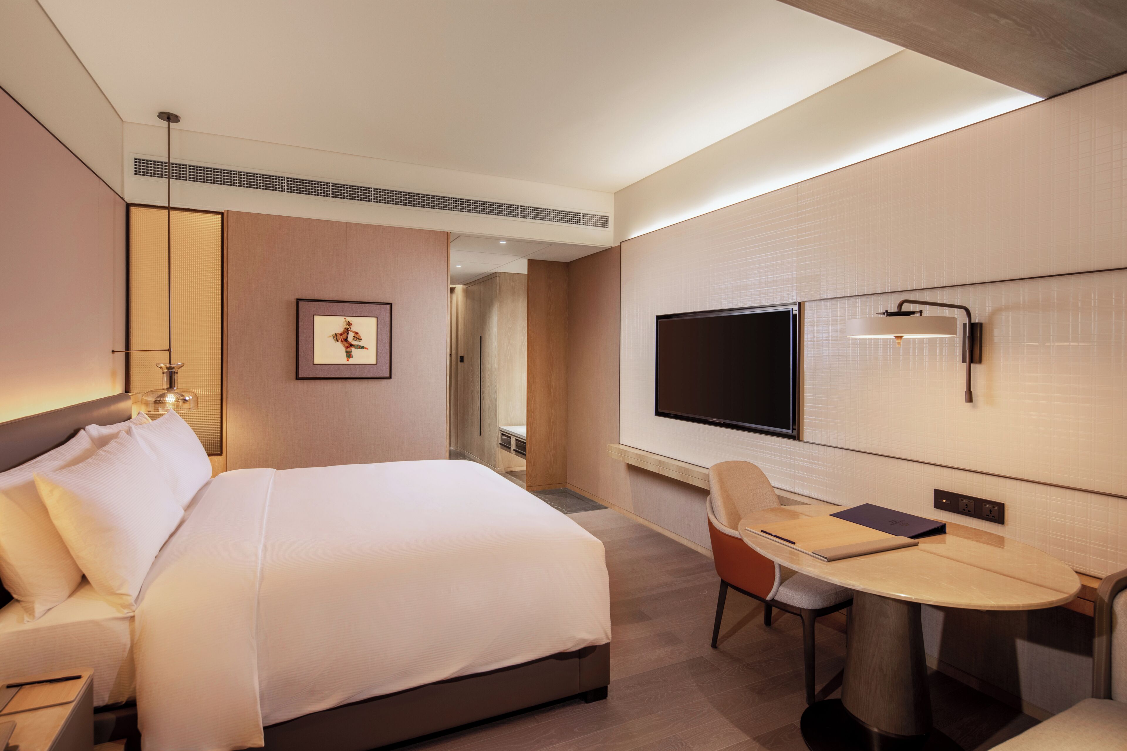 In-room safe, desk, blackout curtains, iron/ironing board