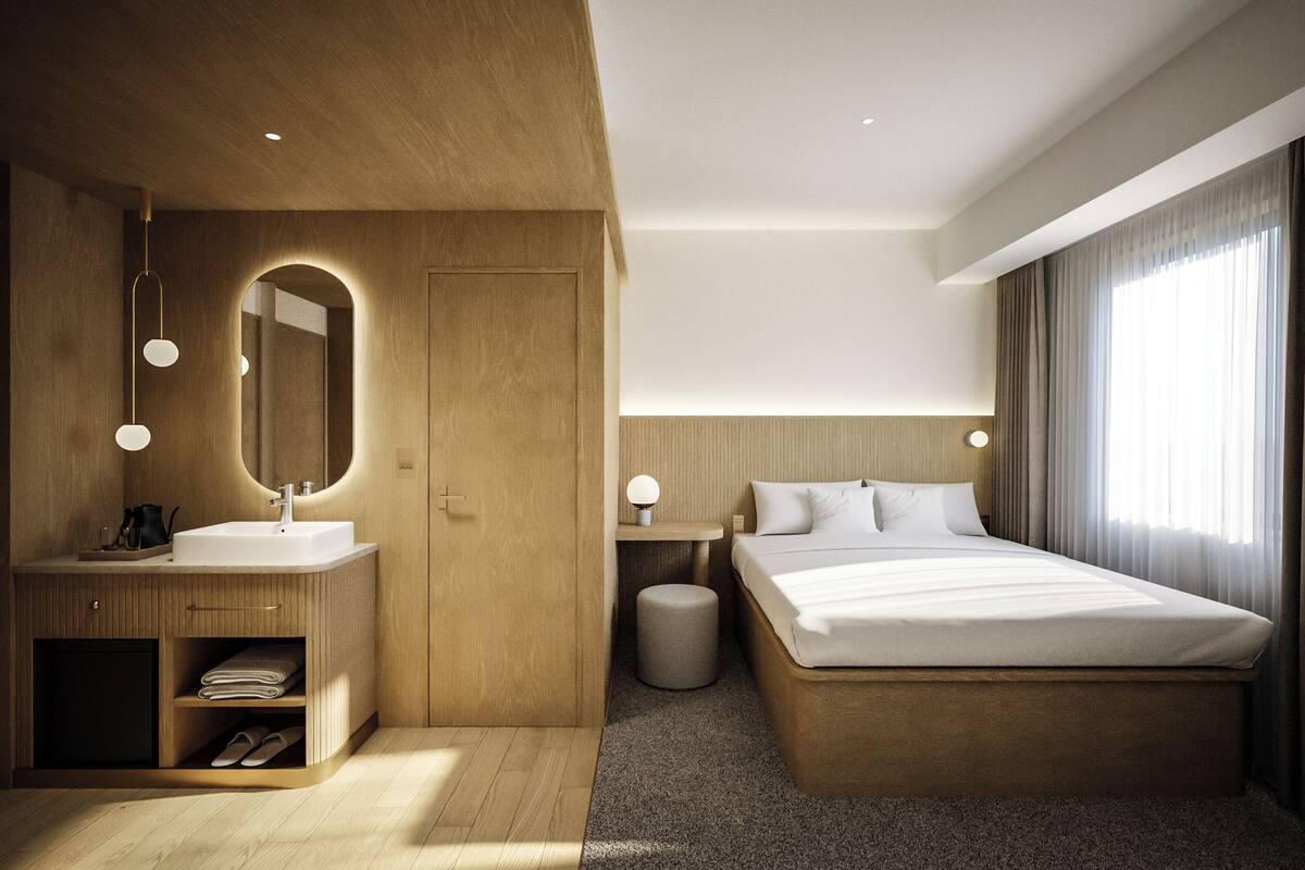 Chambre, non-fumeurs (Queen) | Bureau, Wi-Fi gratuit
