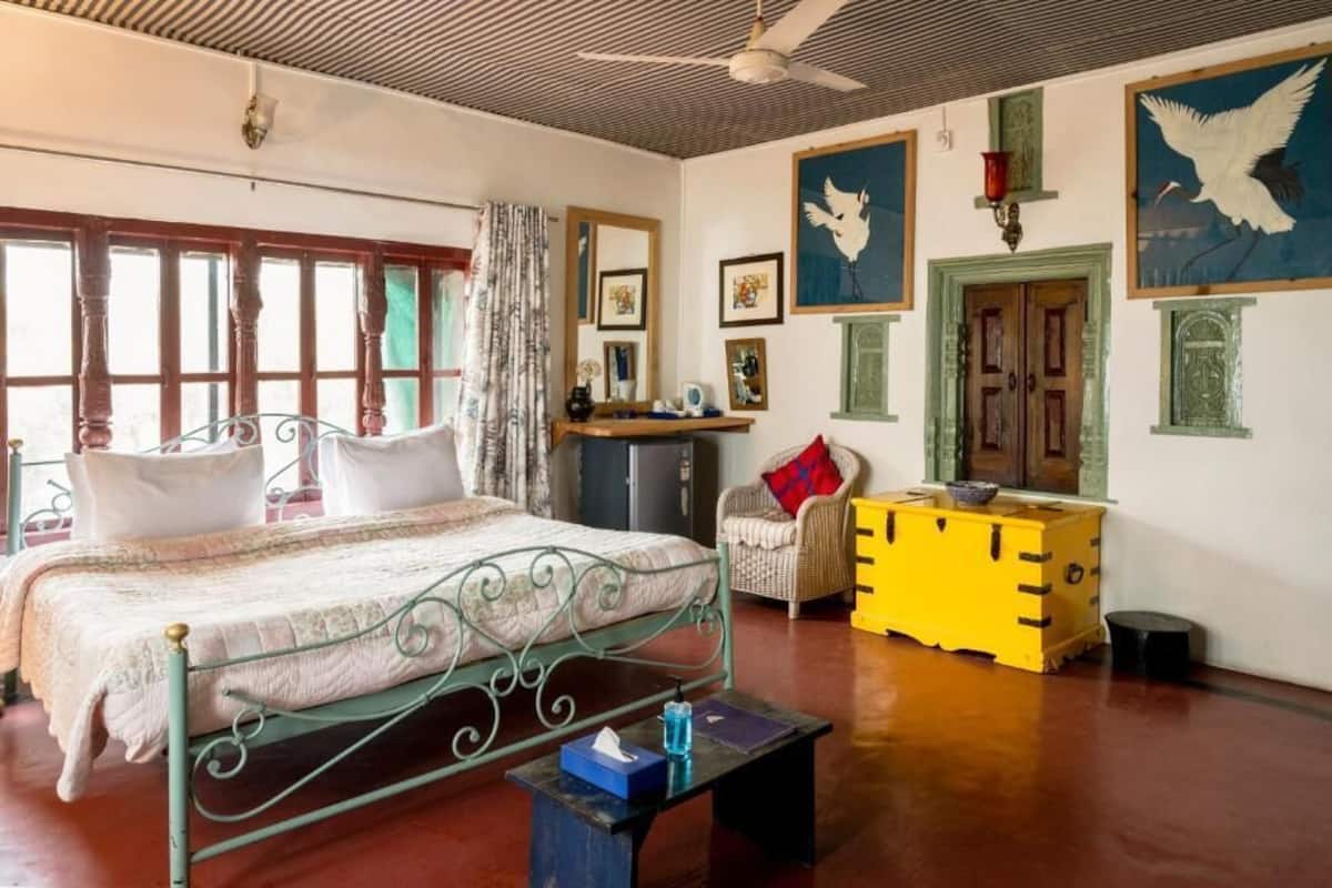 Habitación doble Deluxe, balcón, vista al jardín | Wifi gratis
