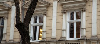 Central Subotica apartment in the historic Prokeš Palace, steps from Korzo