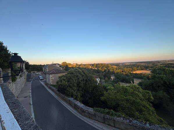 Vue depuis l’hébergement