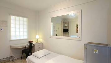 1 bedroom, iron/ironing board, travel crib, WiFi (free)