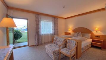 Comfort Double Room, Balcony, City View | In-room safe, desk, laptop workspace, blackout drapes