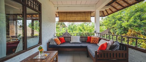 Comfort Apartment, 1 Bedroom, Garden View | Terrace/patio