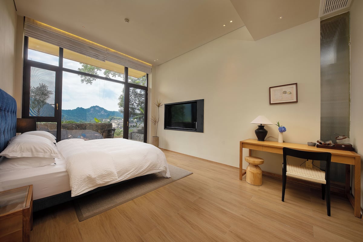 Quarto casal superior | Vista do quarto