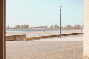 Uitzicht op strand/zee