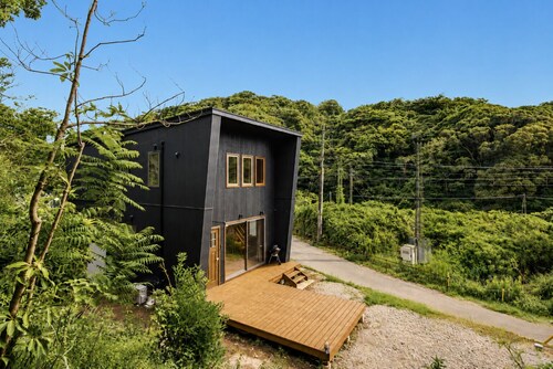 Log Cabin with Ocean Views | Bonfire in a Private Satoyama Forest