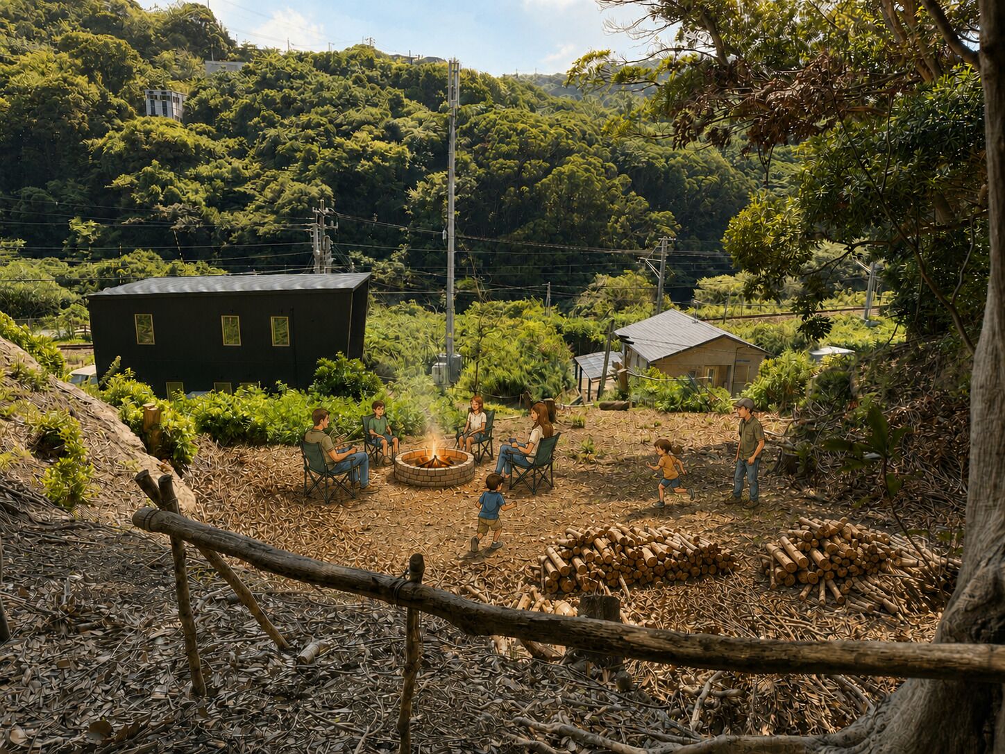 施設の敷地