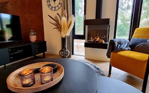 Téléviseur, foyer