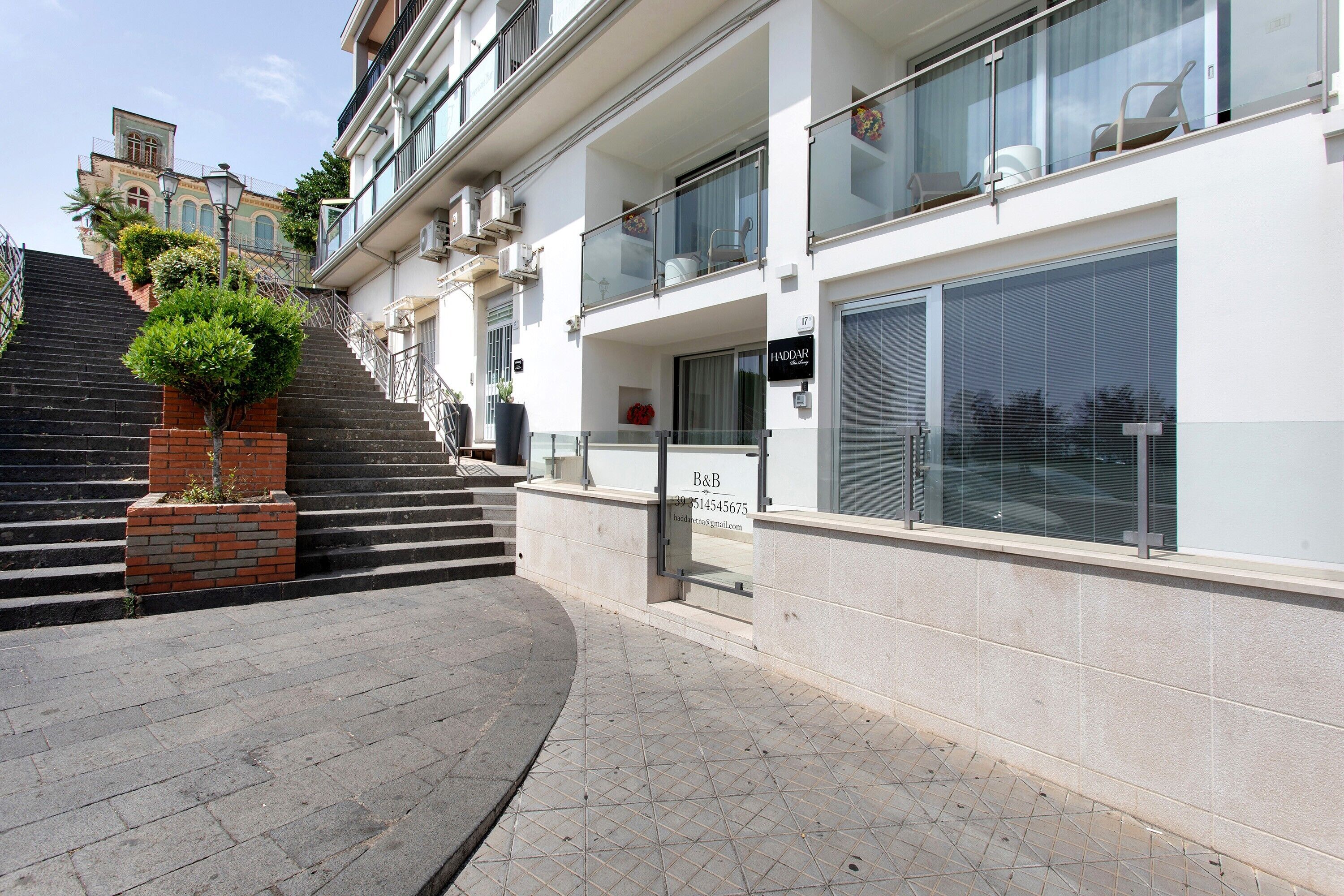 Detalhe da fachada