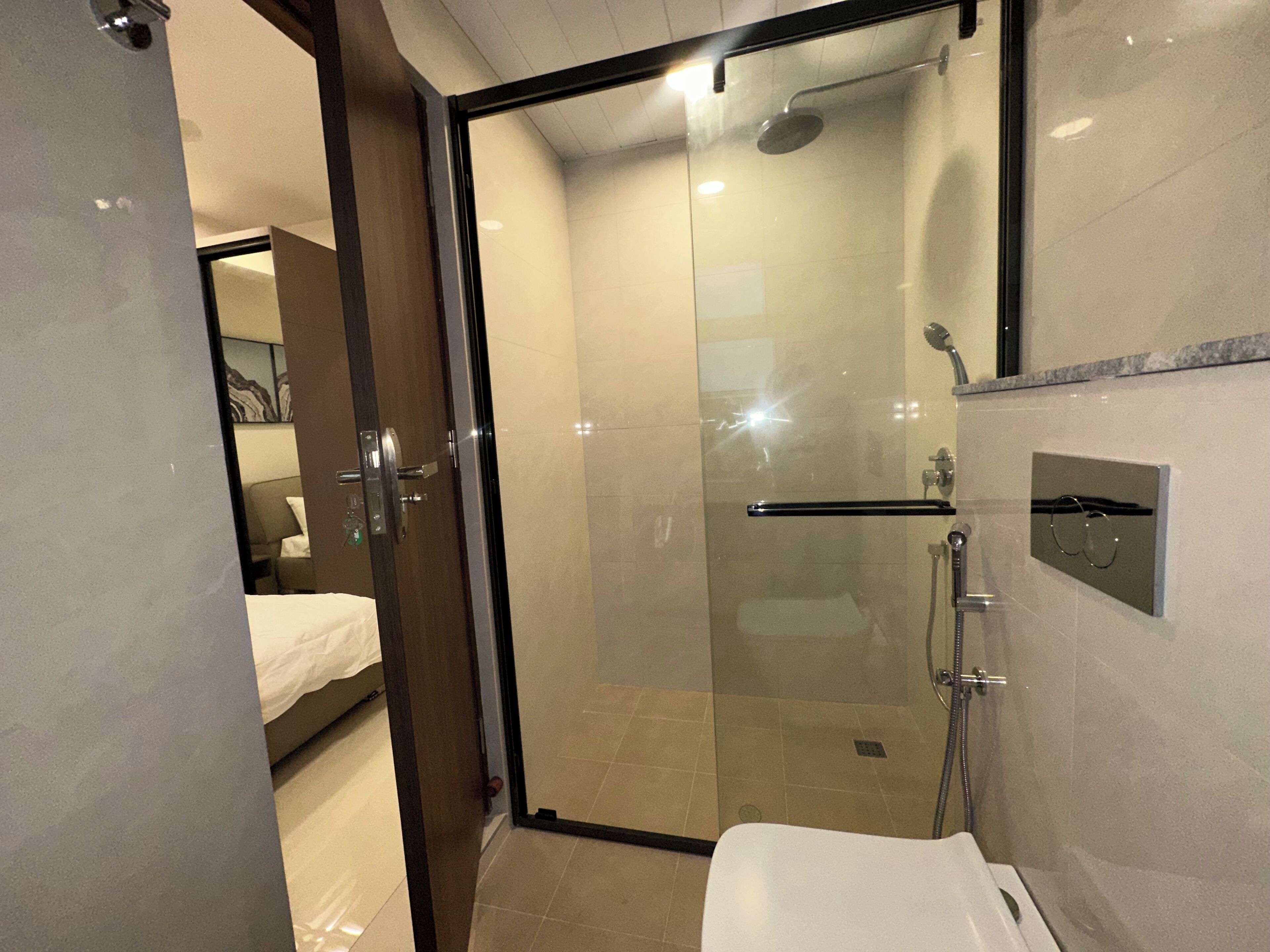 Deluxe-Apartment, Meerblick | Badezimmer