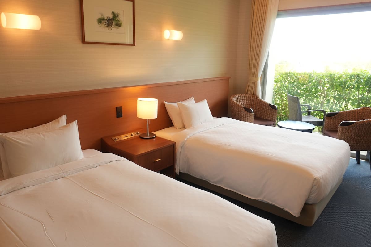 MODERATE TWIN ROOM OCEAN VIEW, Non-smoking | In-room safe, desk, blackout curtains, free WiFi