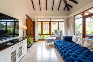 Deluxe Villa, 4 Bedrooms, Private Pool | Living area - Staymaster Shangrila-4BR Private villa  (Marra)