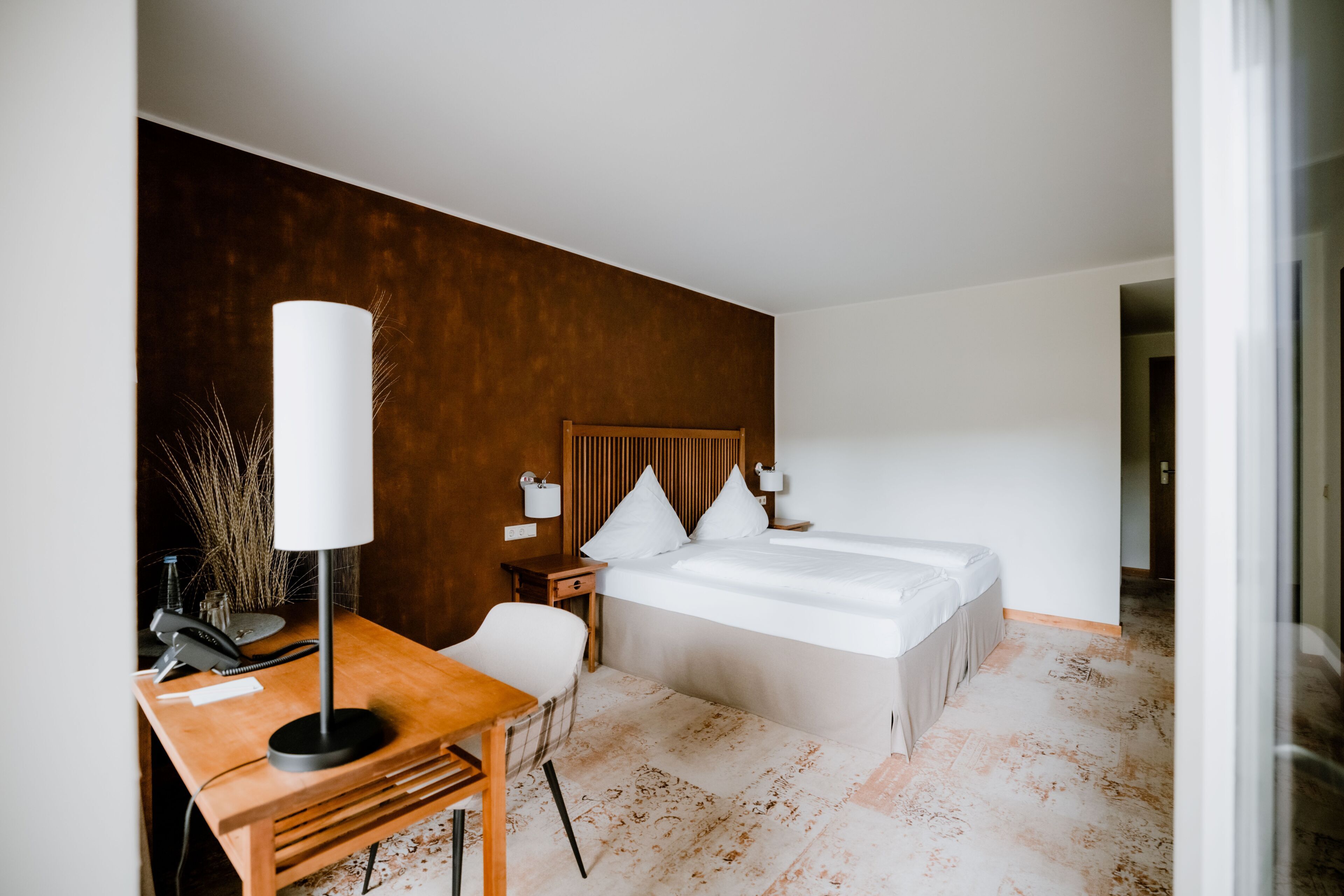 Superior Double Room, Park View | In-room safe, desk, laptop workspace, soundproofing