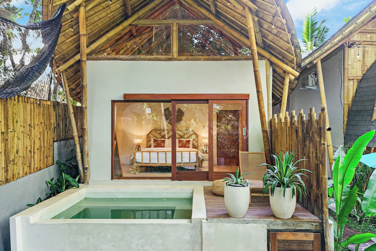 Vila, 1 kamar tidur, pemandangan kebun | Kolam renang