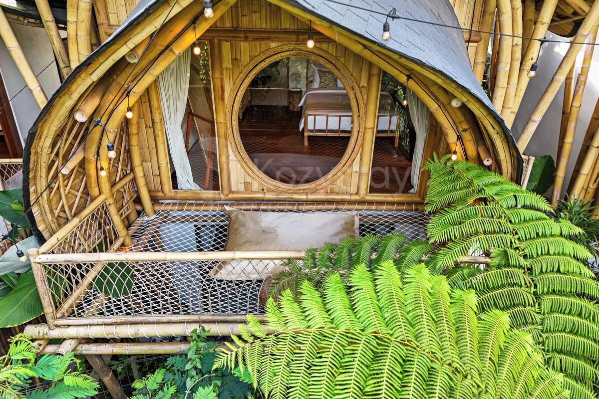 Vila, 1 kamar tidur, pemandangan kebun | Balkon