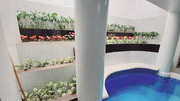 Una piscina techada
