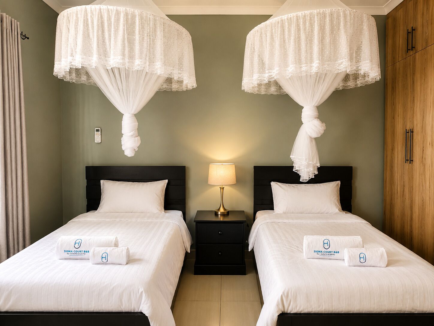 Luxury Apartment, Patio, Courtyard View | Blackout drapes, iron/ironing board (on request), WiFi (free)