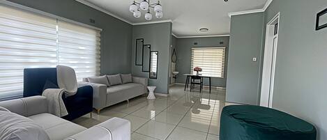 Luxury Apartment, Patio, Courtyard View | Living area | Printers
