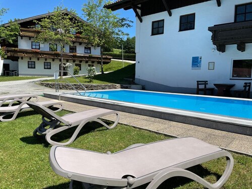 Apartment Hauzenberg with Indoor & Outdoor Pool, Sauna, Lake View