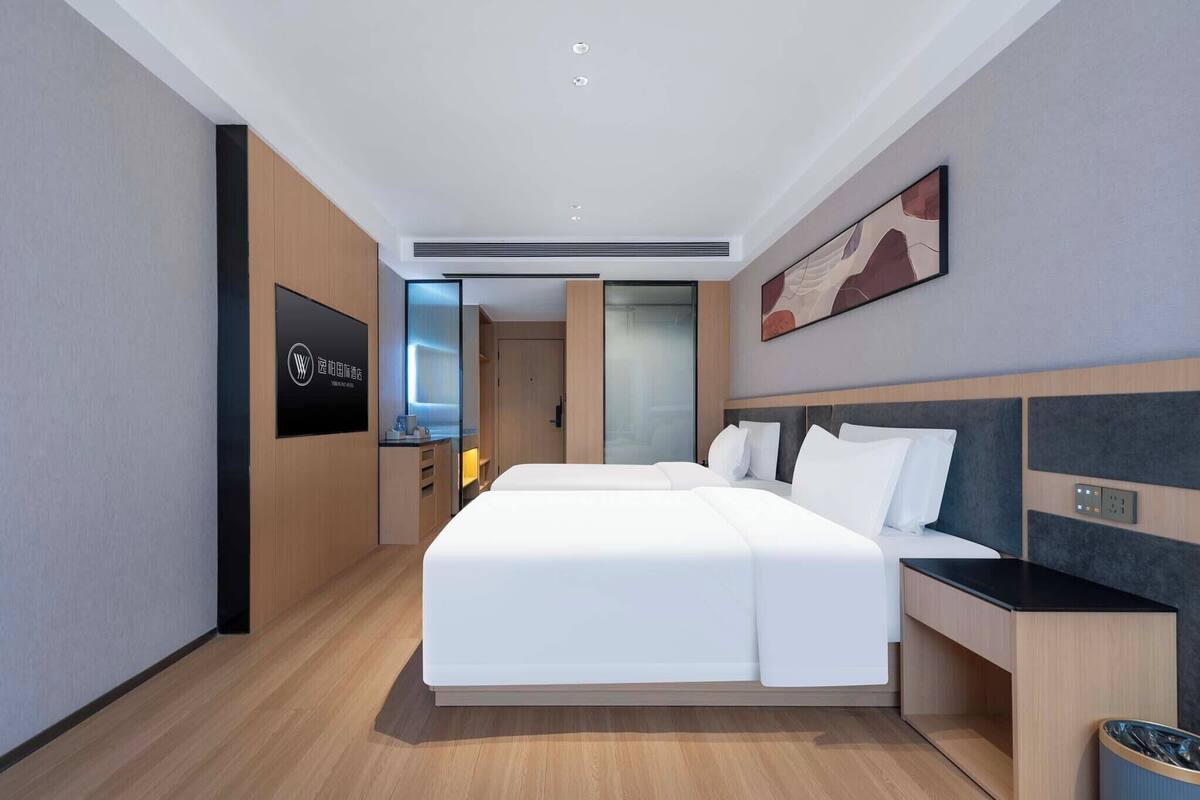 Superior Twin Room, City View | Premium bedding, down comforters, blackout drapes, soundproofing