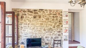 TV, fireplace - Tenuta San Lorenzo - Relax Among Vineyards and Olive Groves (Monte san savino)