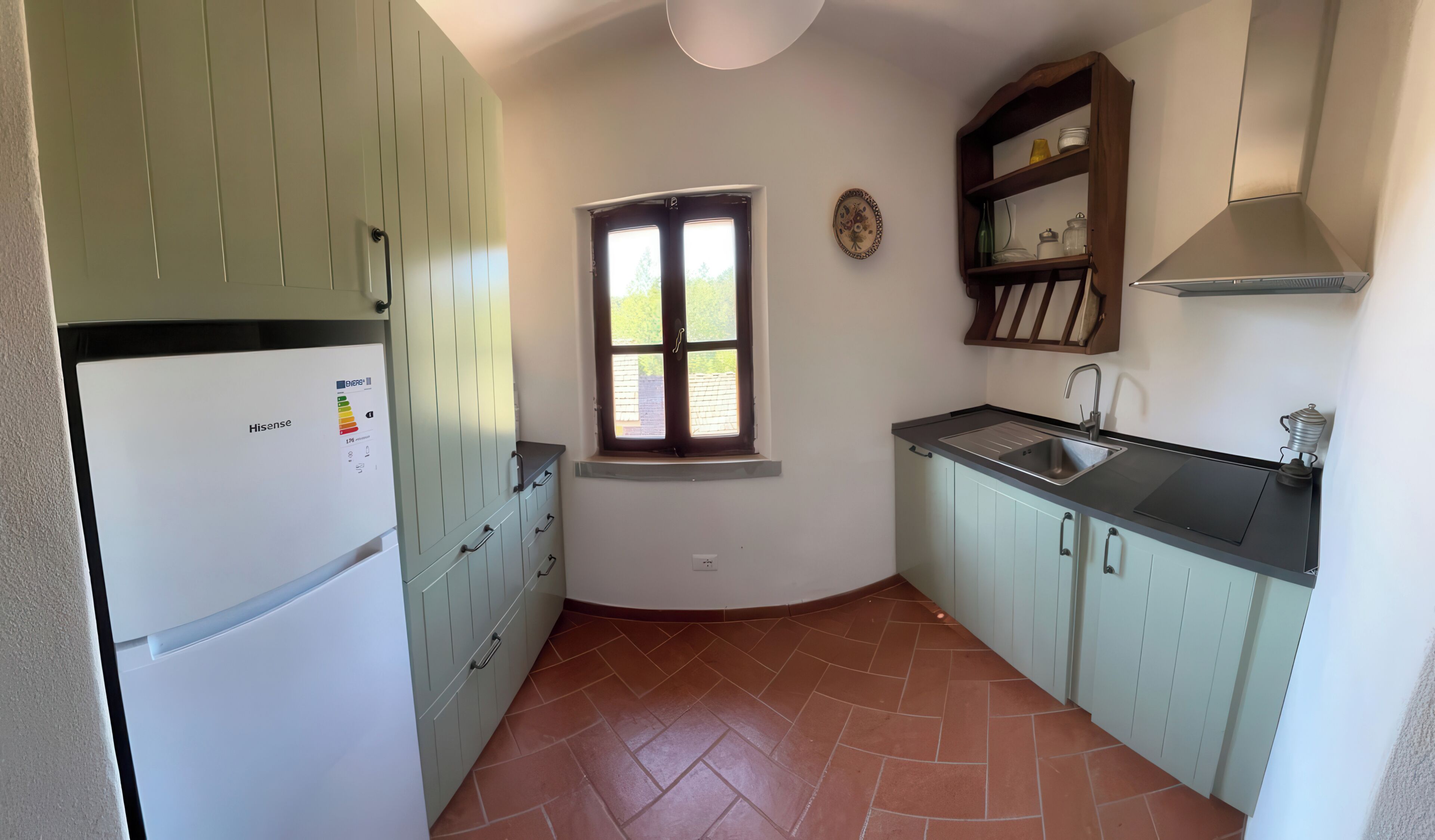 Appartamento, vista giardino | Cucina privata