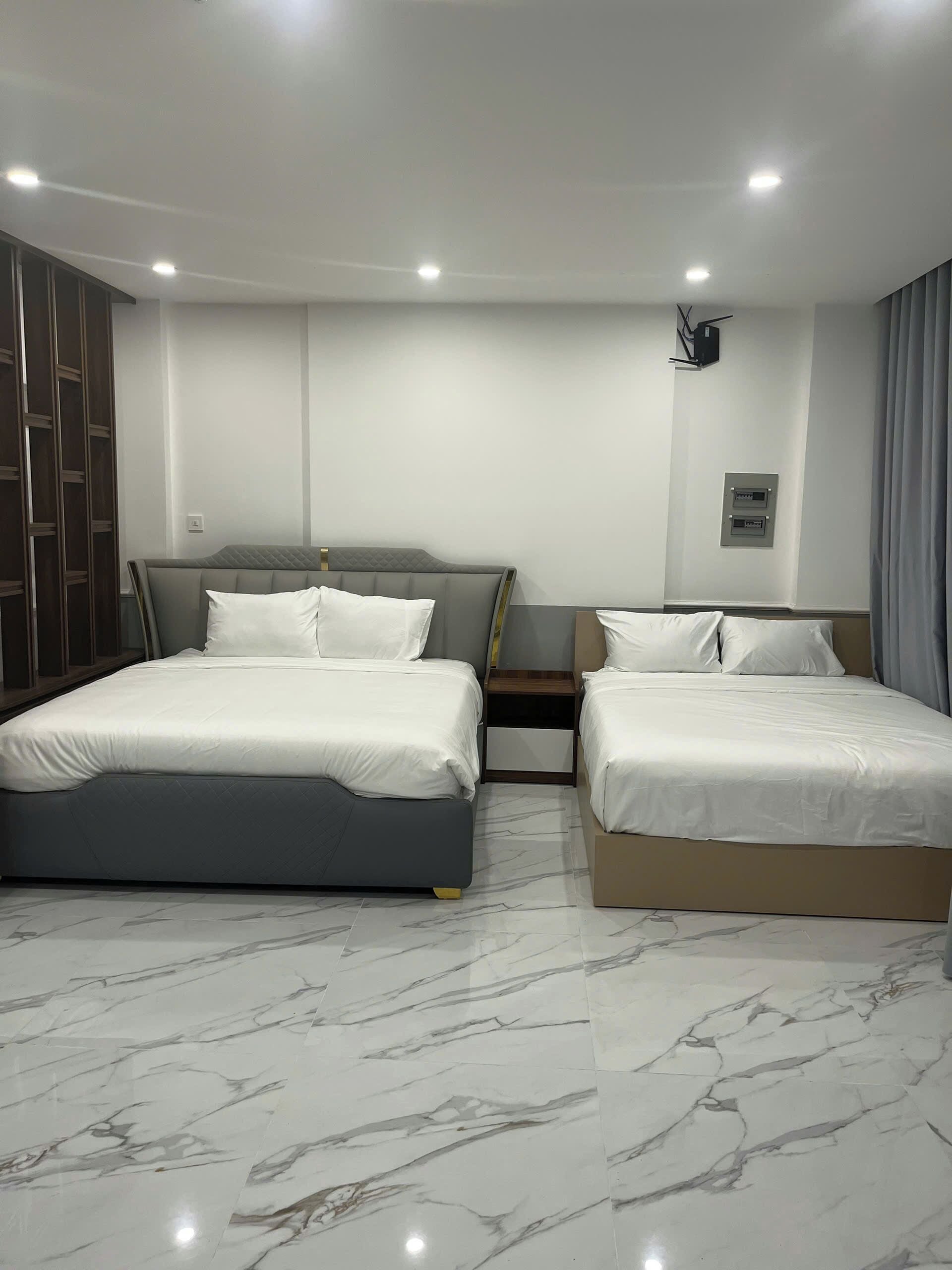 Family Quadruple Room, River View | In-room safe, desk, laptop workspace, soundproofing