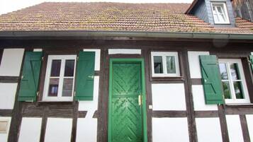 Fassade der Unterkunft