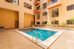 Pool - Modern Cosy Flat | Pool | Terrace | Gueliz Center (Marrakesh)