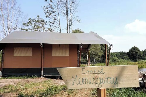 Cztery Stawy Glamp - Safari tent Hemingway