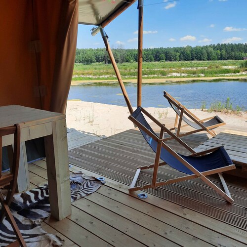 Cztery Stawy Glamp - tent Sienkiewicz with sauna