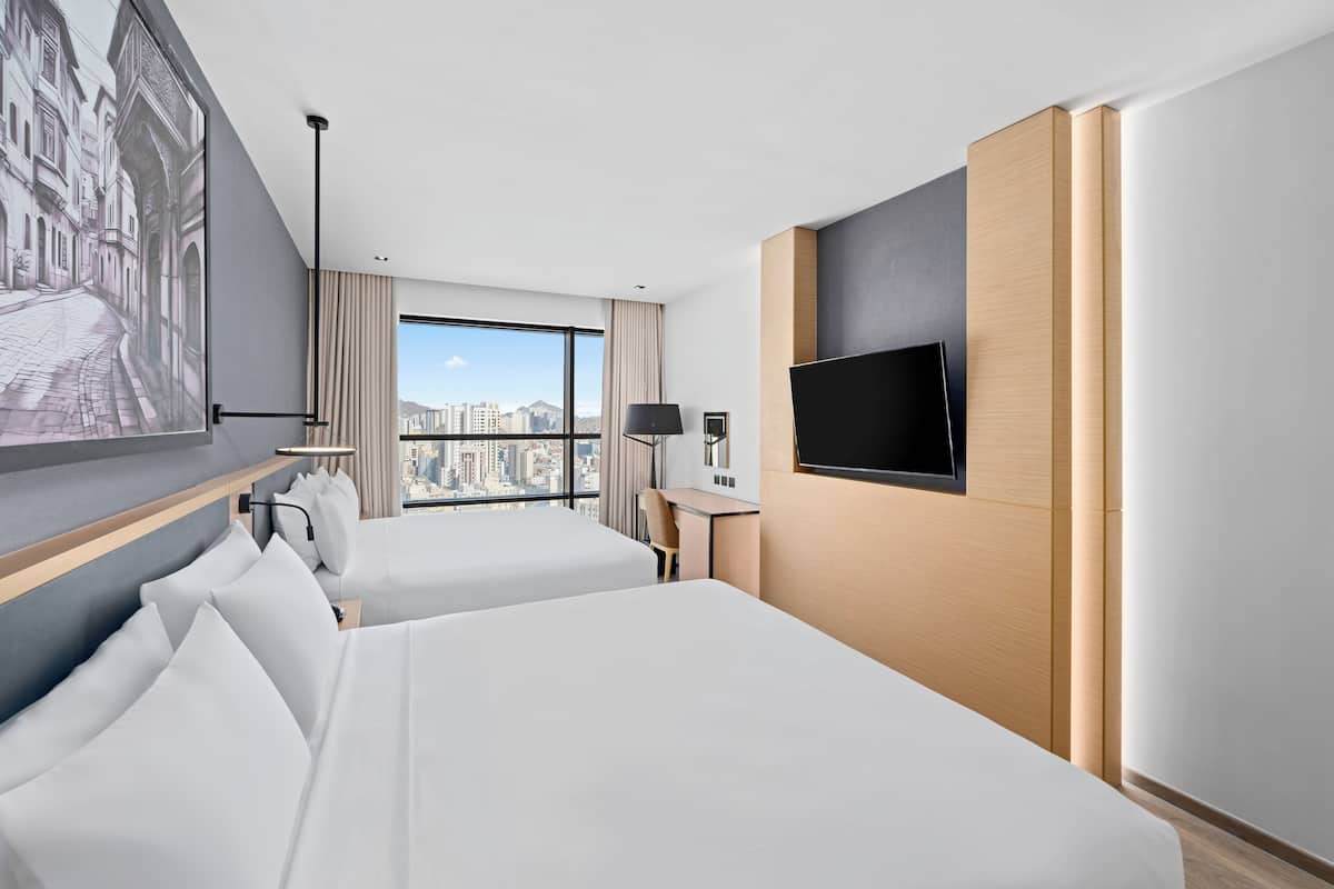 Premium-Zimmer | Hochwertige Bettwaren, Select-Comfort-Betten, Minibar, Bettwäsche