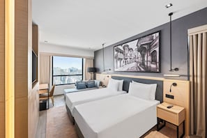 Superior-Zimmer | Hochwertige Bettwaren, Select-Comfort-Betten, Minibar, Bettwäsche