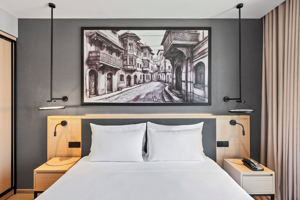Habitación estándar | Ropa de cama de alta calidad, colchones Select Comfort, minibar