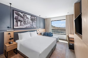 Superior-Zimmer | Hochwertige Bettwaren, Select-Comfort-Betten, Minibar, Bettwäsche