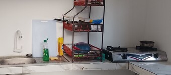 Charming 1-bedroom apartment with kitchen in lovely mandalika