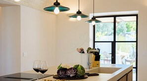 Villa (4 Bedrooms) | Private kitchen | Espresso maker, oven, electric kettle, high chair - TD Villa Antonia - Hidden Citrus Retreat (Ostuni)