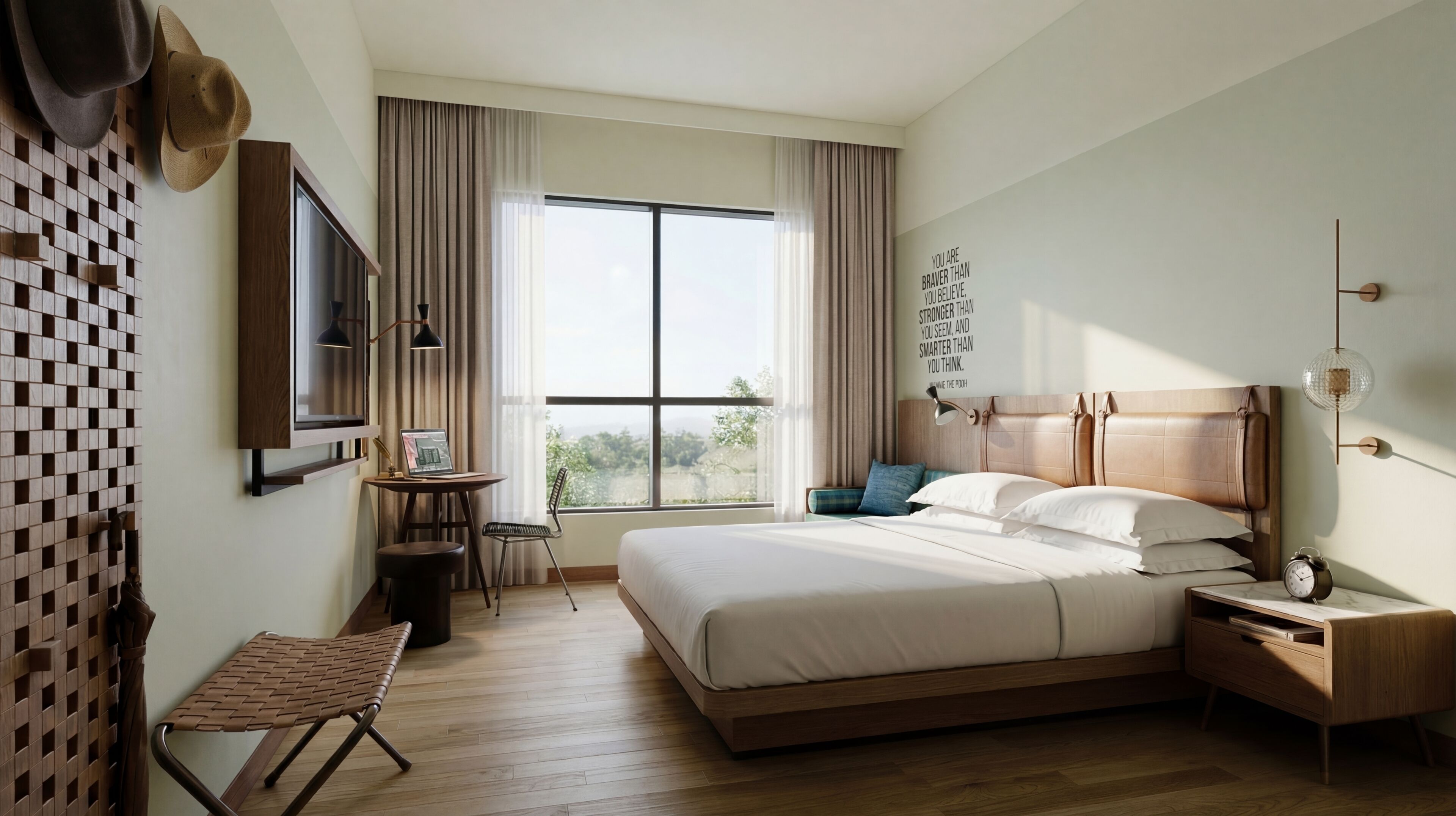 Hochwertige Bettwaren, Pillowtop-Betten, Zimmersafe, Schreibtisch