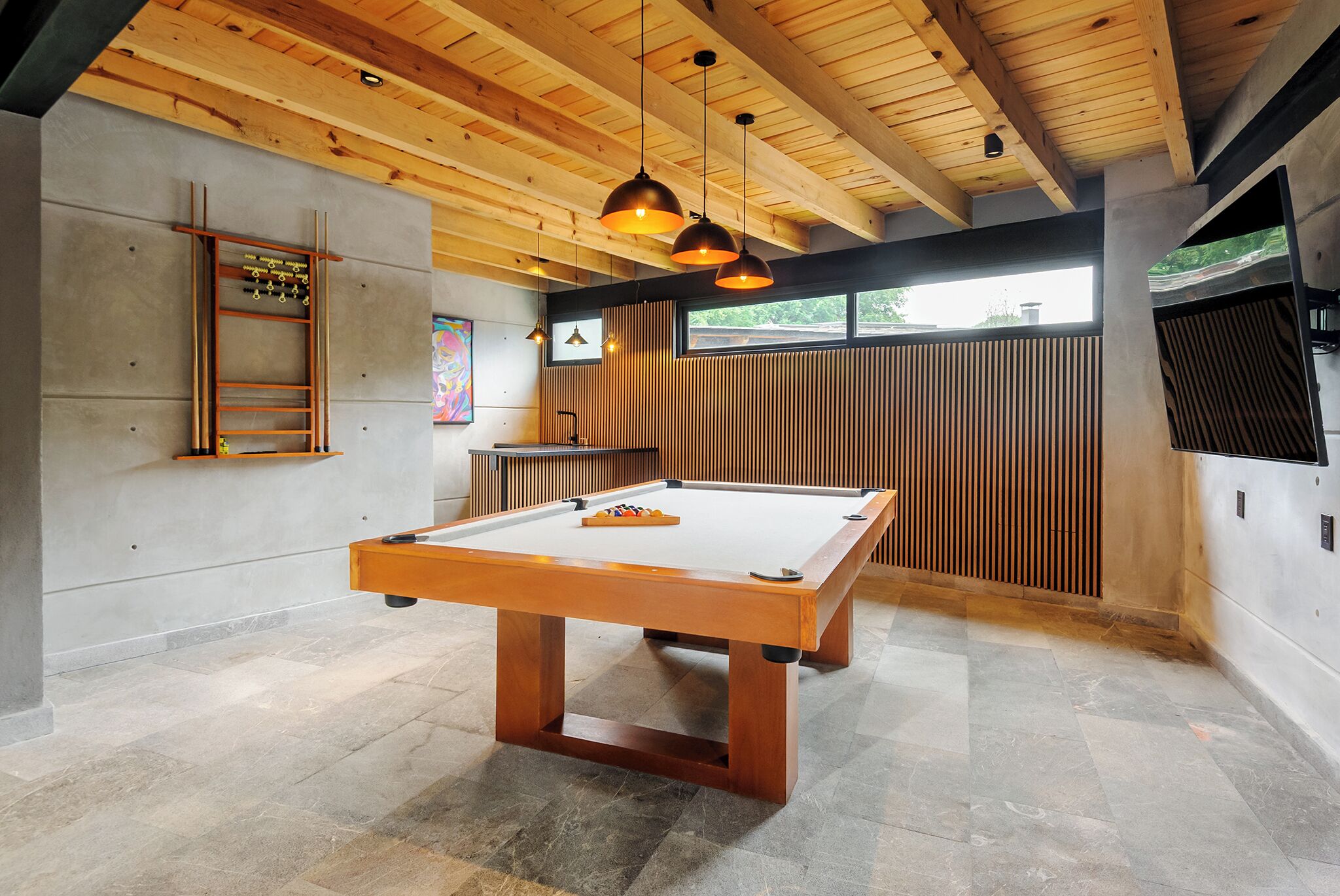 House, 5 Bedrooms, Mountain View | Games room