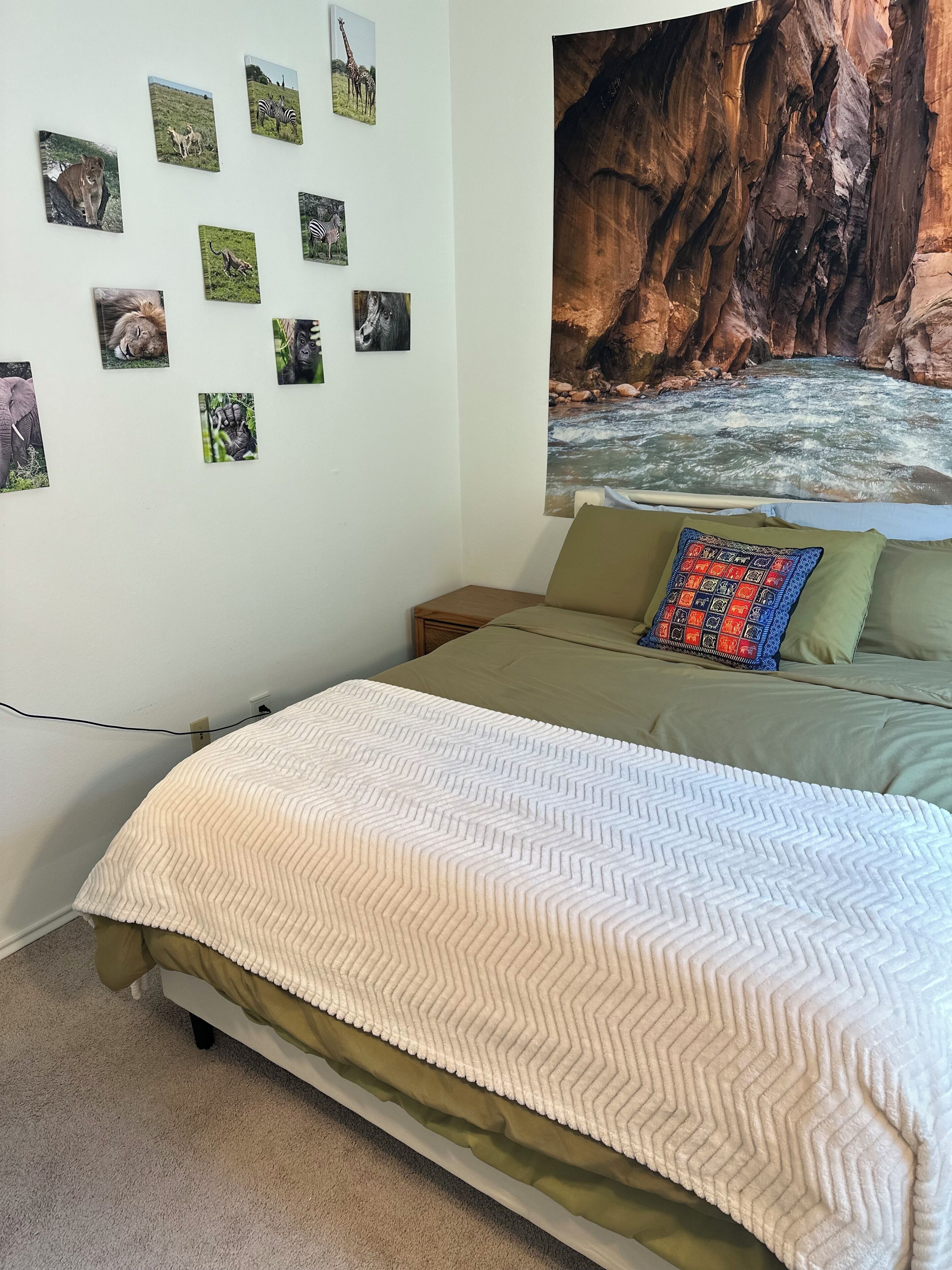 2 habitaciones, wifi y ropa de cama 