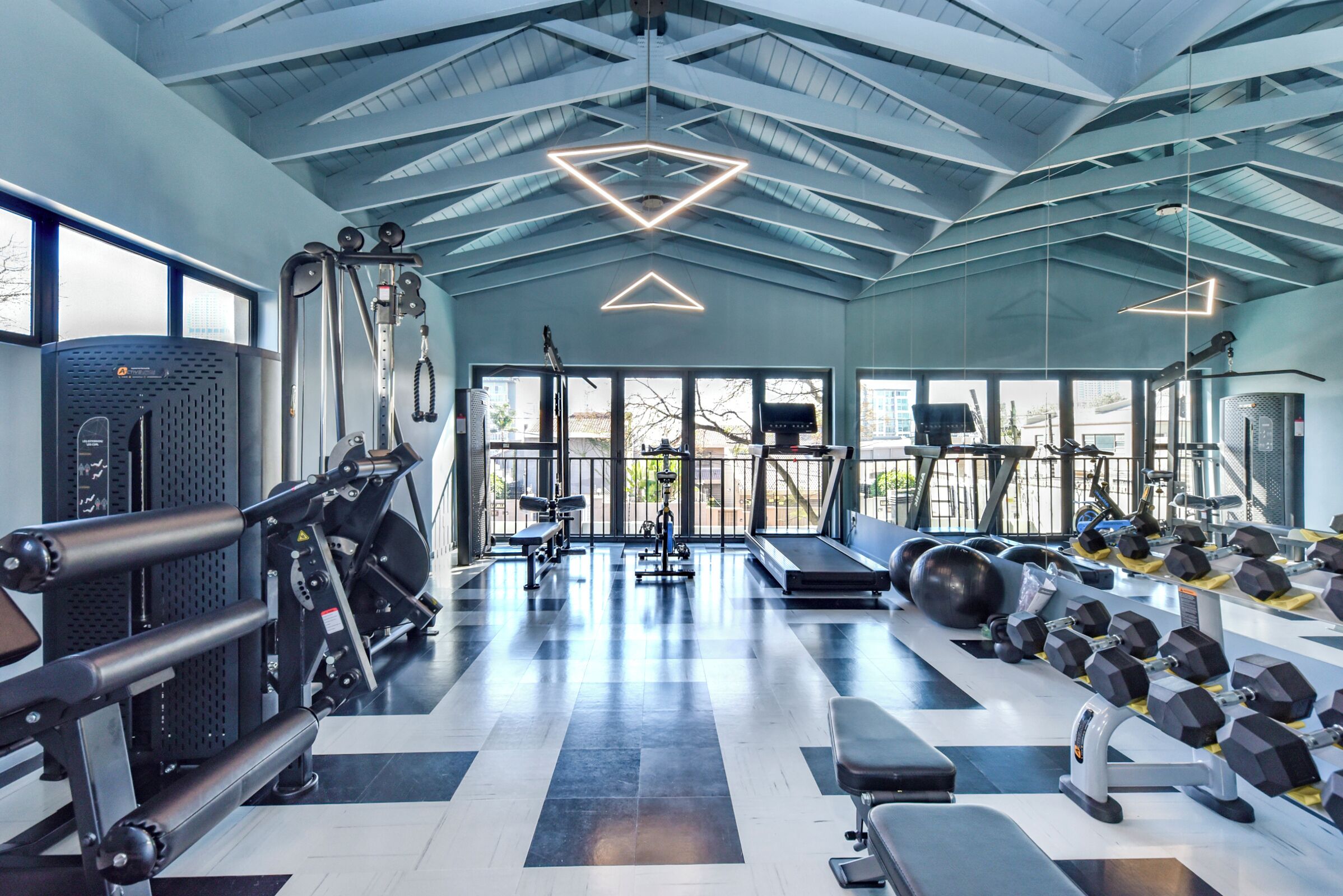 Fitnessbereich