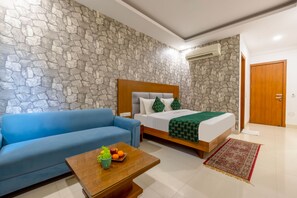 Quarto casal ou duplo luxo | Área de estar