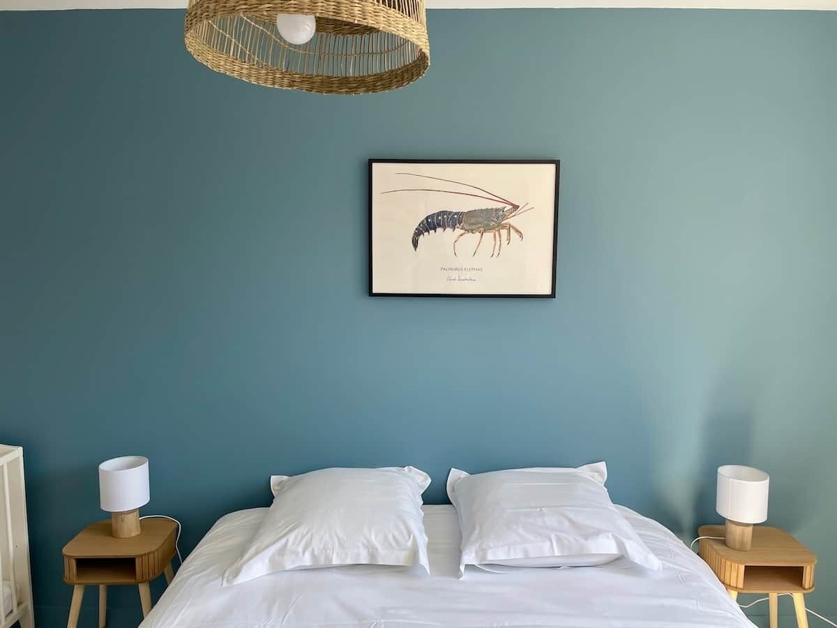 7 Schlafzimmer, Bügeleisen/Bügelbrett, WLAN