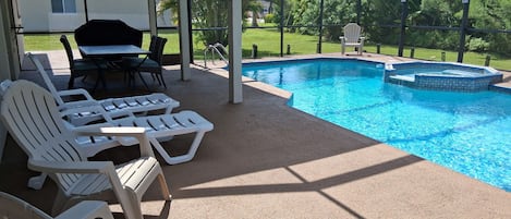 Außenpool, beheizter Pool