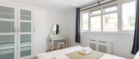 2 habitaciones, internet y ropa de cama