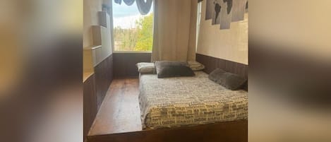 1 室のベッドルーム、アイロン / アイロン台、WiFi、ベッドシーツ