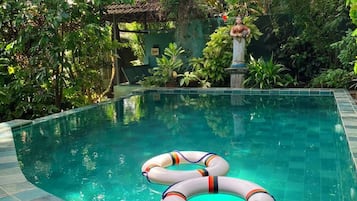 Deluxe-Villa, 1 Queen-Bett, eigener Pool, Poolblick