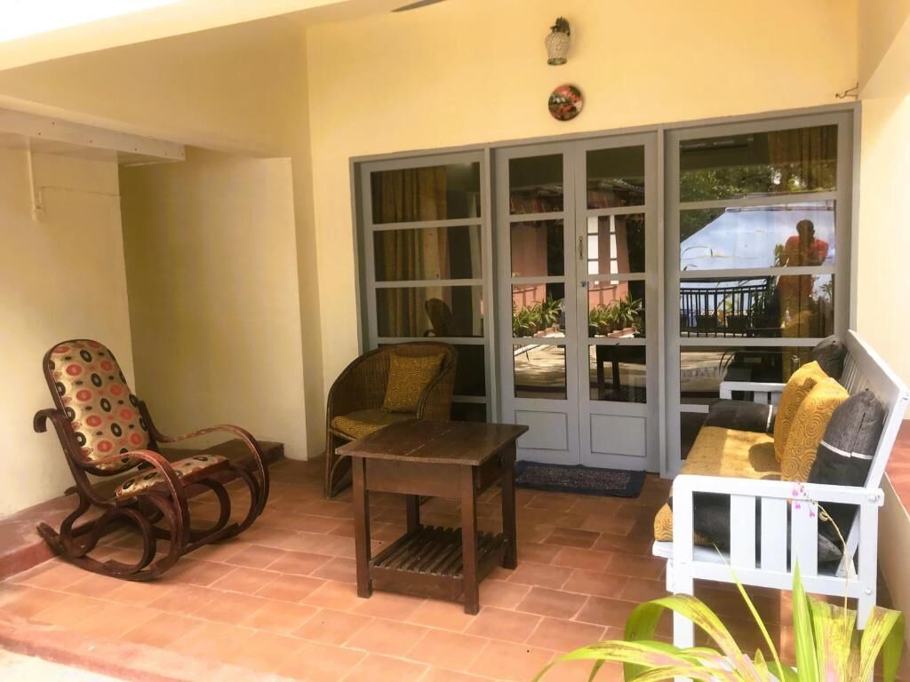 Deluxe Twin Room, Balcony, Garden View | Terrace/patio