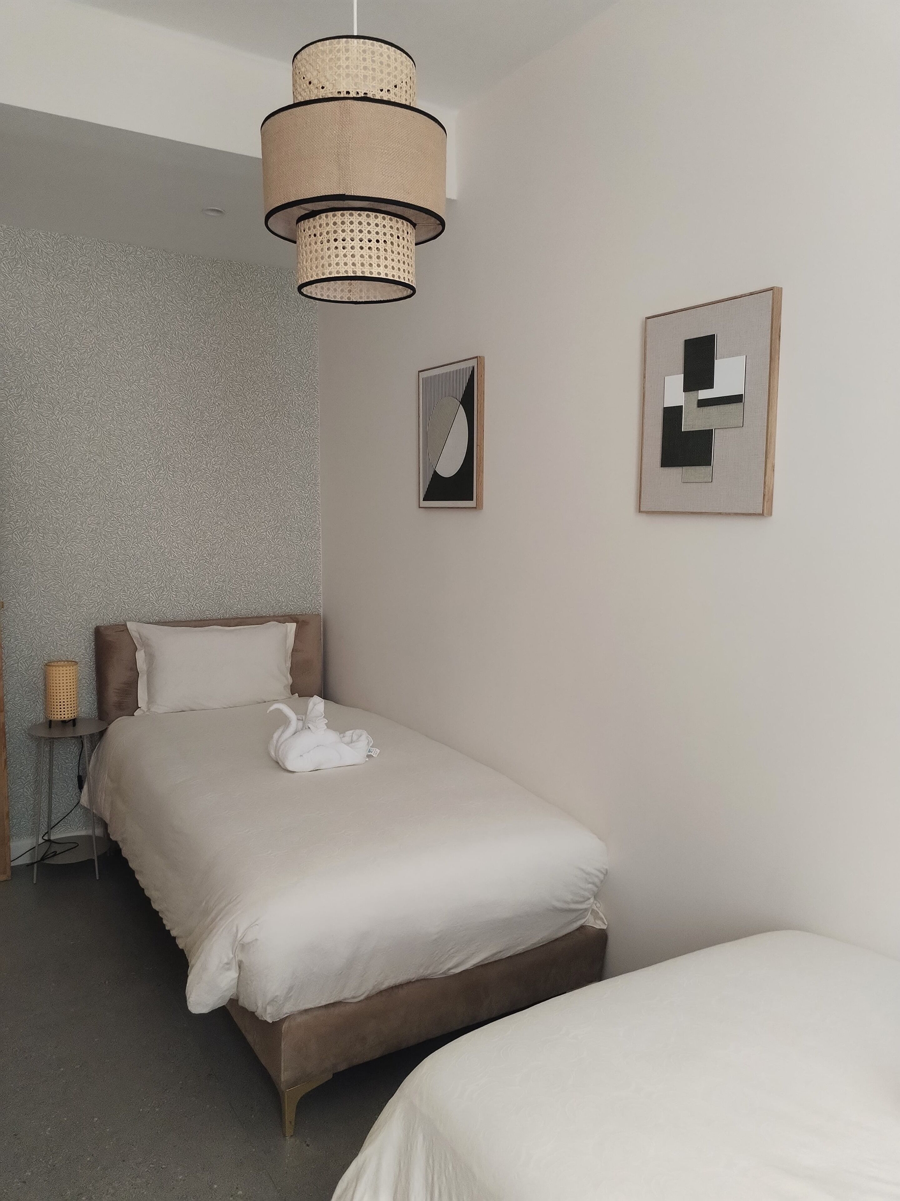 2 chambres, fer et planche à repasser, Wi-Fi, literie fournie